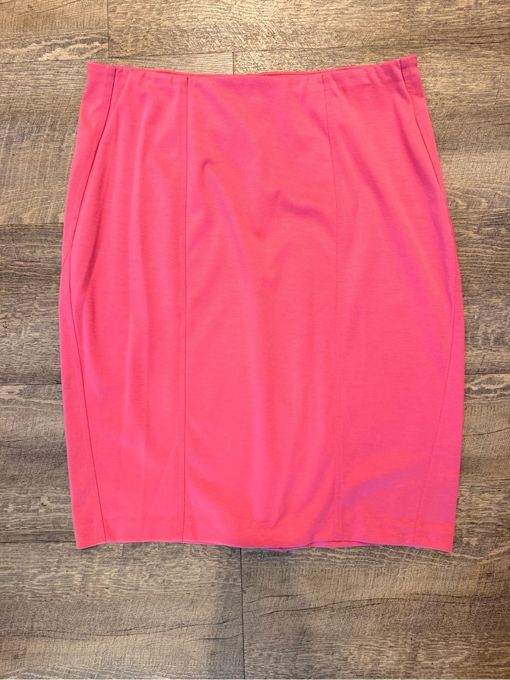Style&co Woman Coral Pink Stretch Pencil Skirt 1X